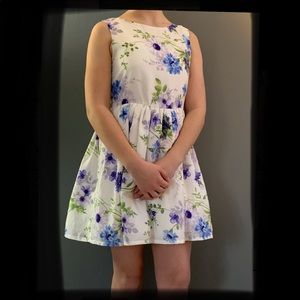 SPRING FLORAL DRESS